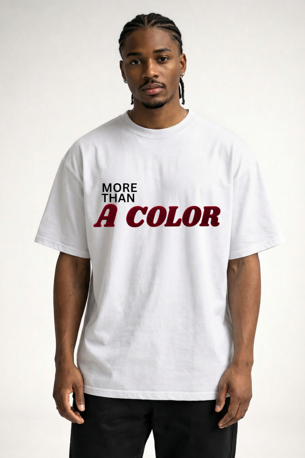 MORE THAN A COLOR - OVERSIZED HOODIE