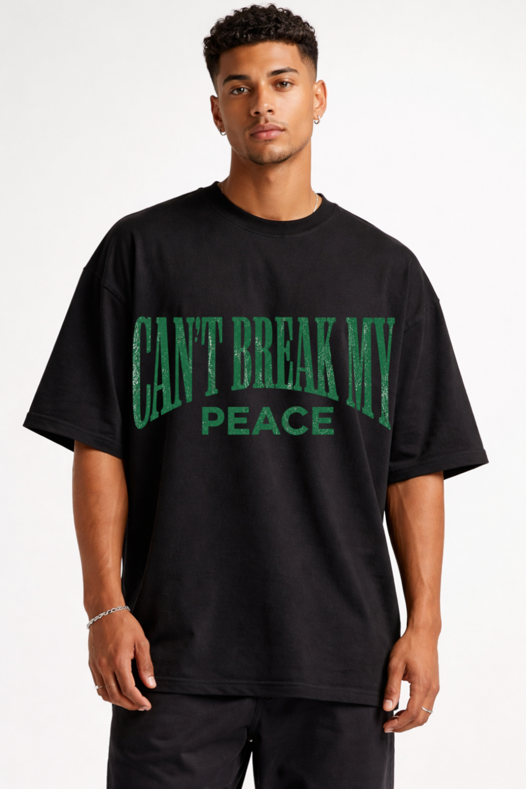 CAN'T BREAK MY PEACE - OVERSIZED SHIRT