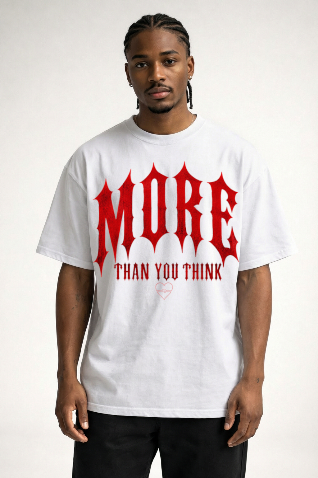 MORE THAN YOU THINK - OVERSIZED SHIRT