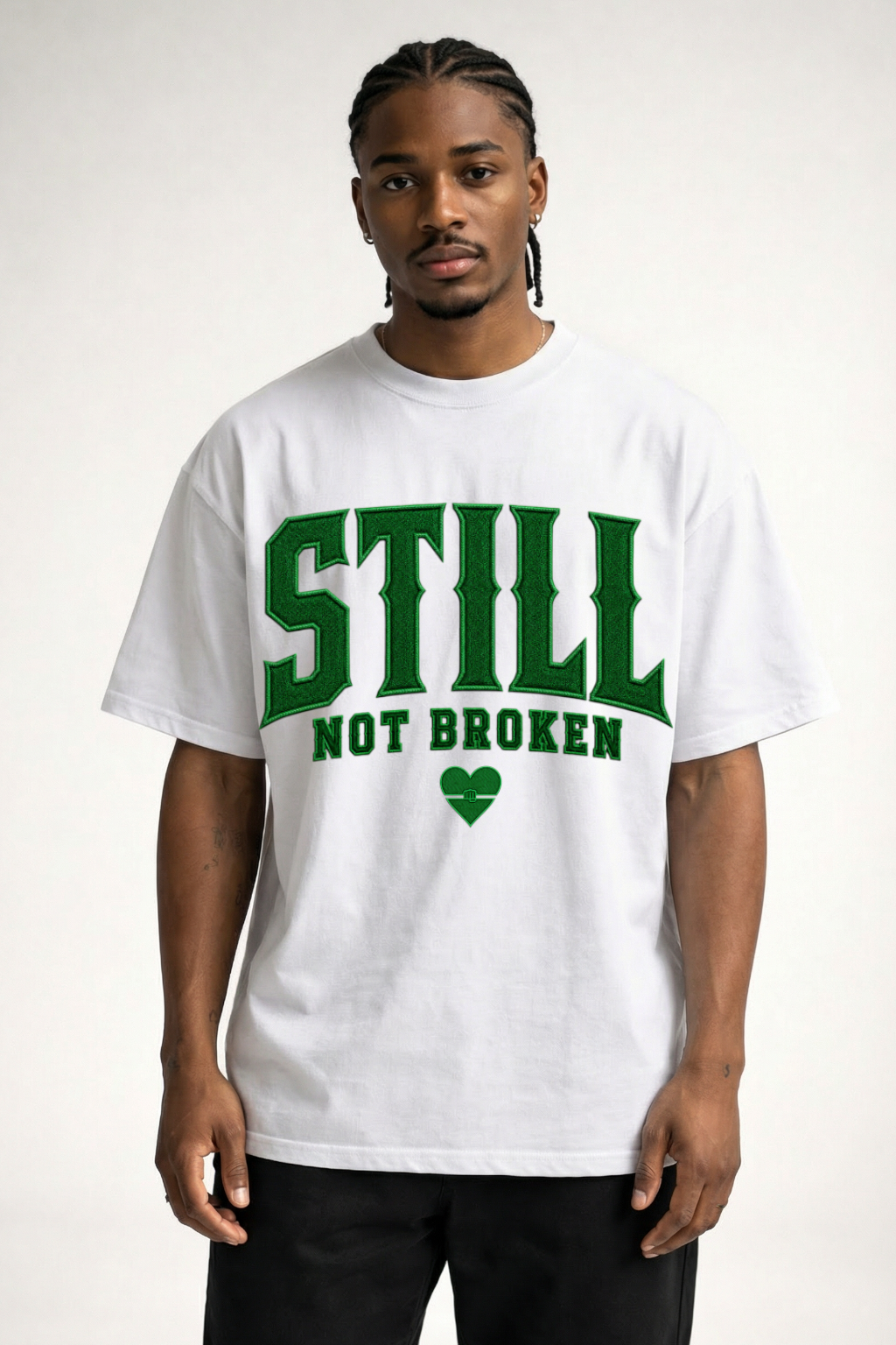 STILL NOT BROKEN - OVERSIZED SHIRT