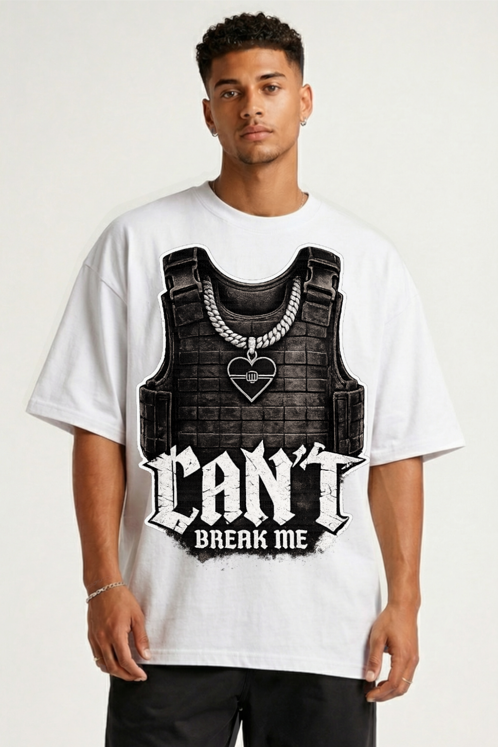 CAN'T BREAK ME - OVERSIZED SHIRT