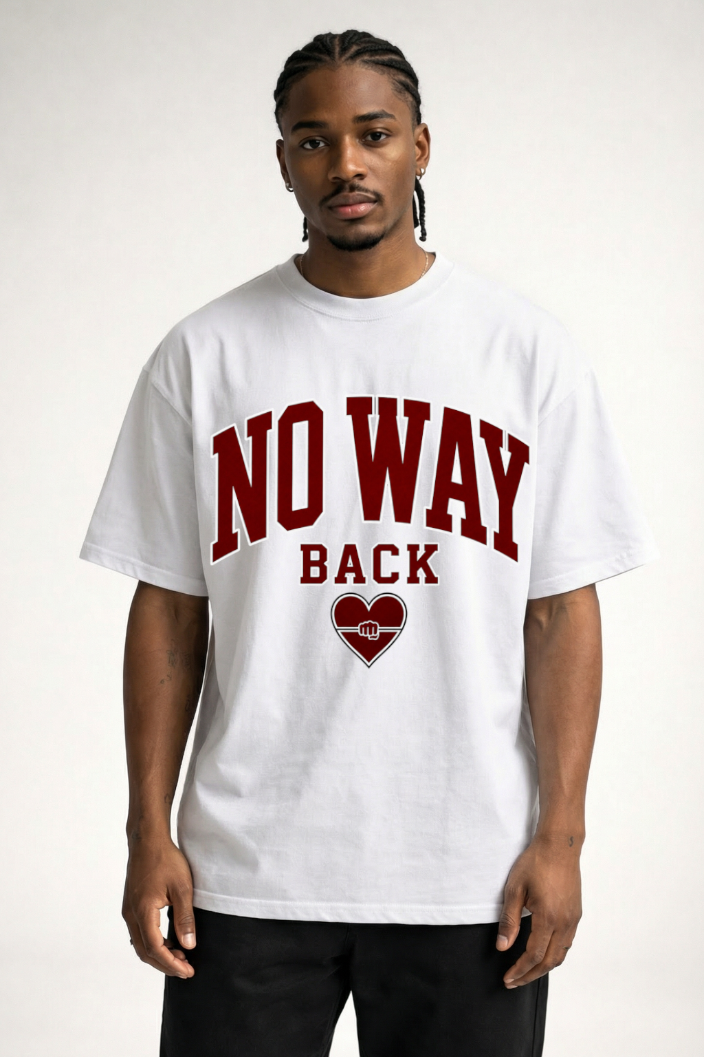 NO WAY BACK - OVERSIZED SHIRT