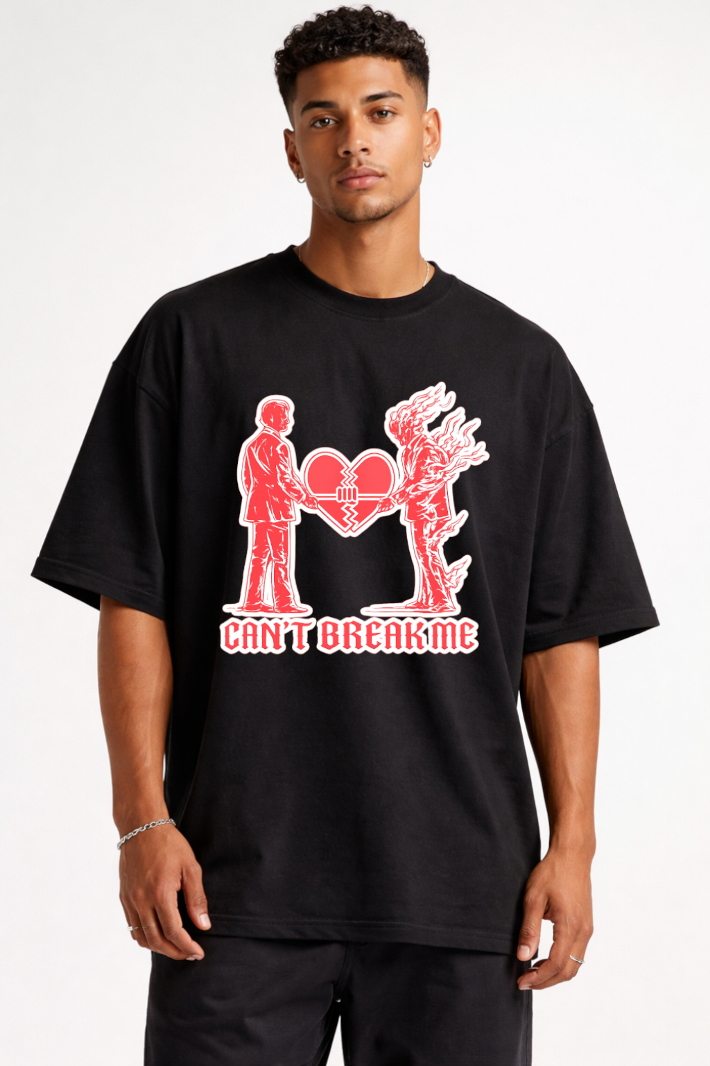 CAN'T BREAK ME - OVERSIZED SHIRT