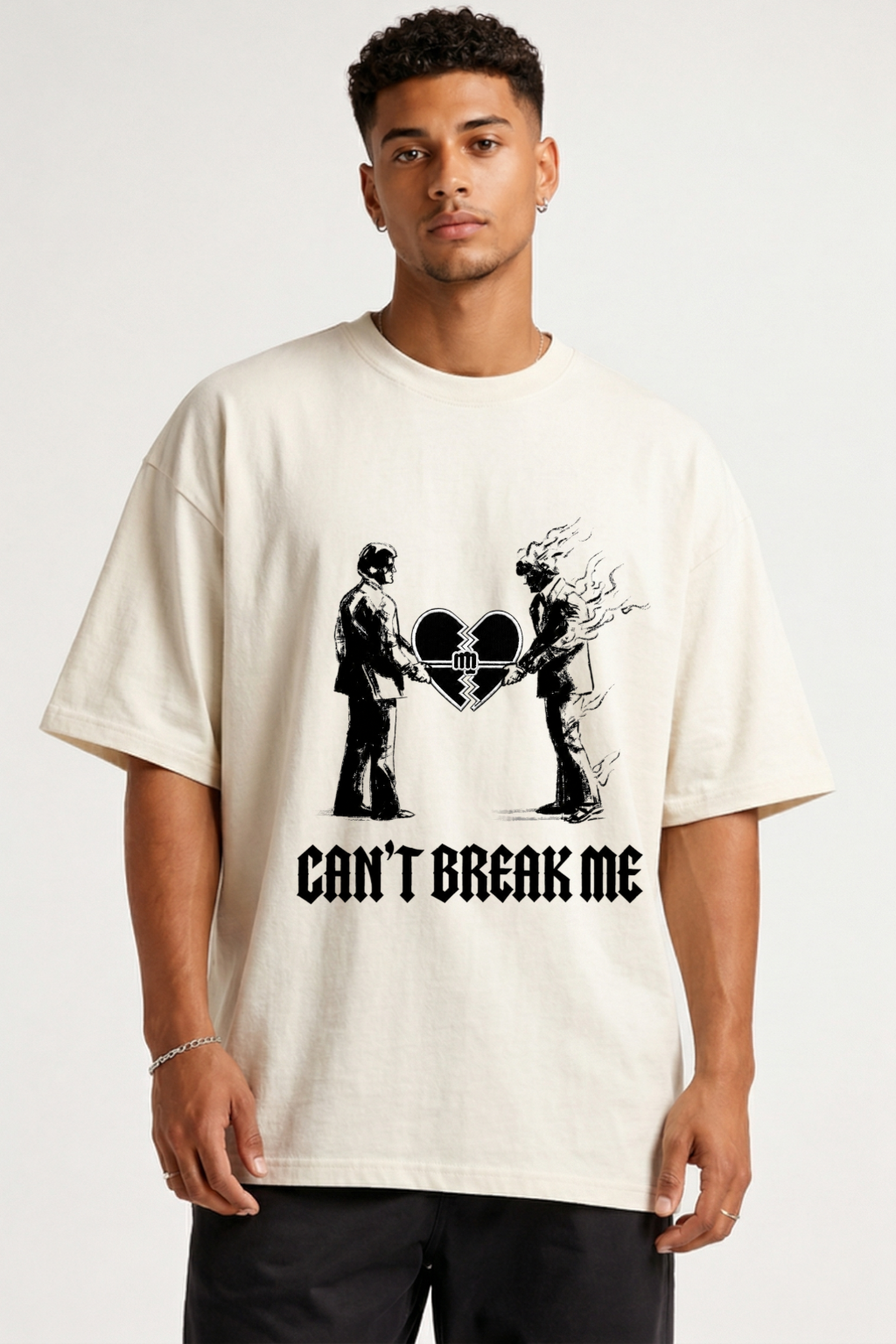 CAN'T BREAK ME - OVERSIZED SHIRT