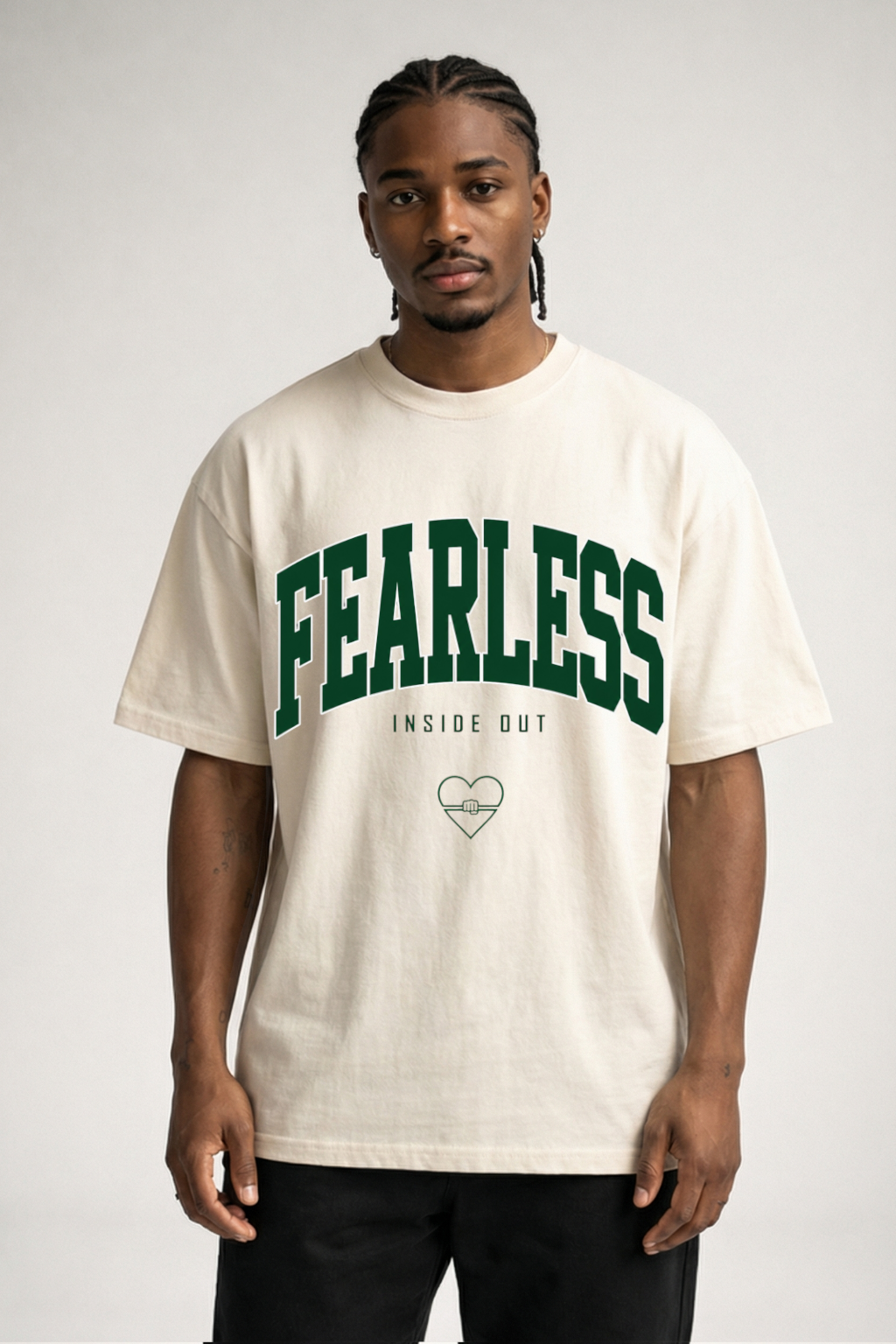 FEARLESS INSIDE OUT - OVERSIZED SHIRT