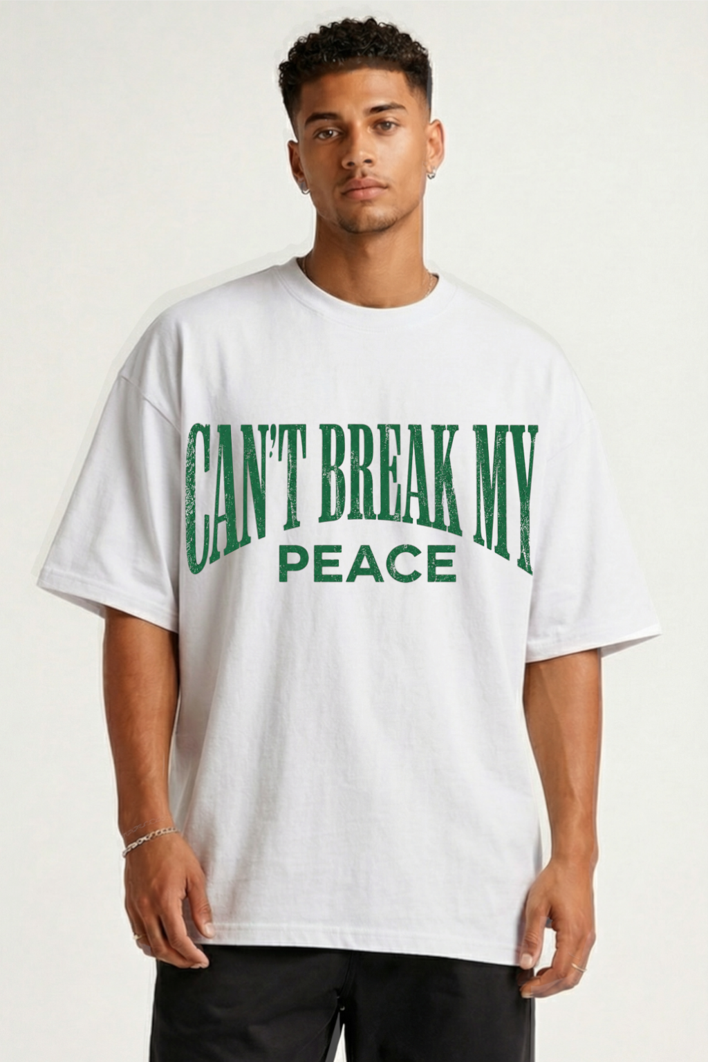CAN'T BREAK MY PEACE - OVERSIZED SHIRT