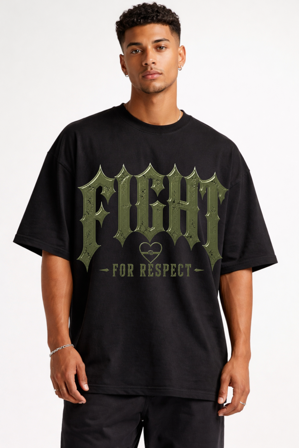 FIGHT FOR RESCPECT - OVERSIZED SHIRT