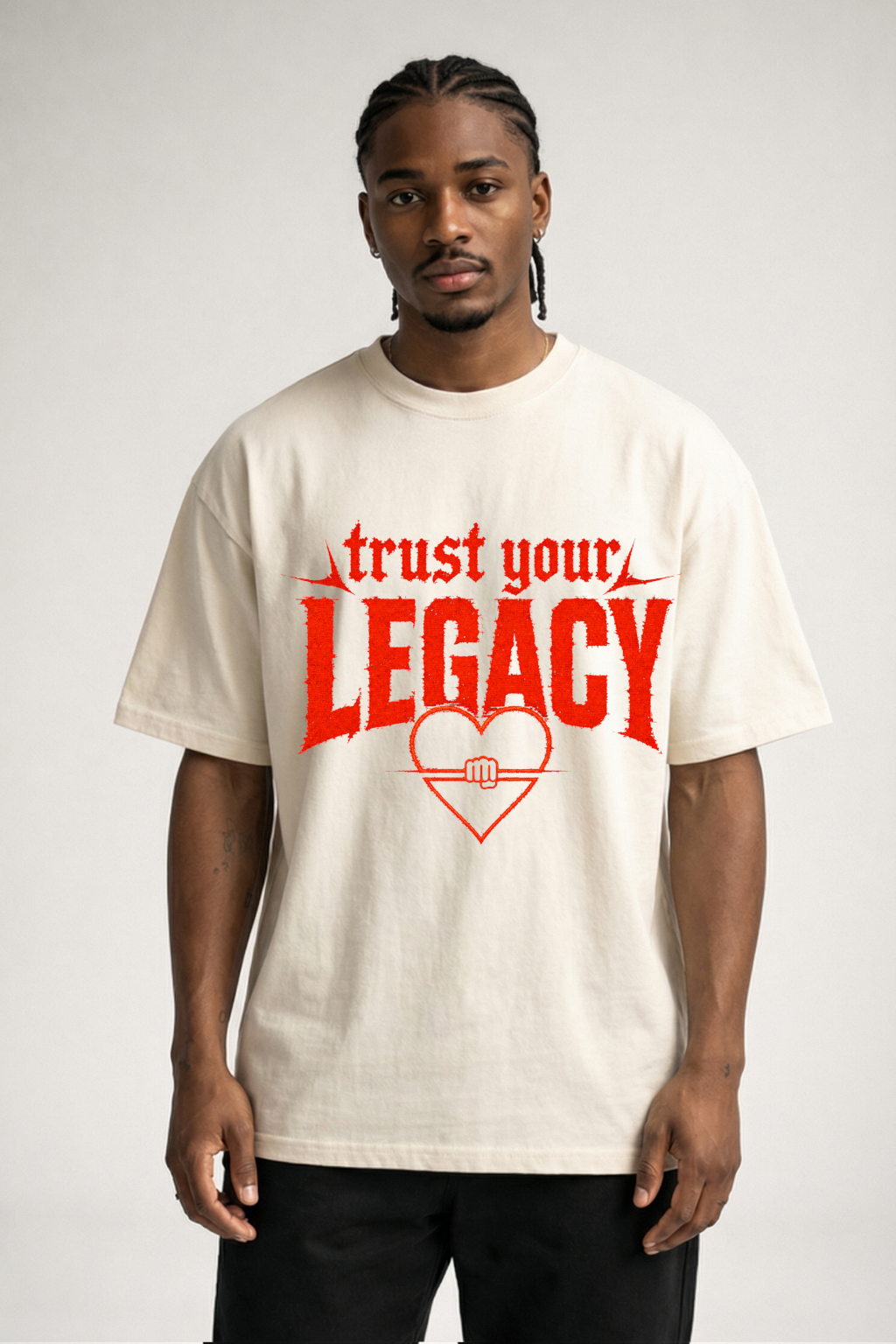 TRUST YOUR LEGACY - OVERSIZED SHIRT