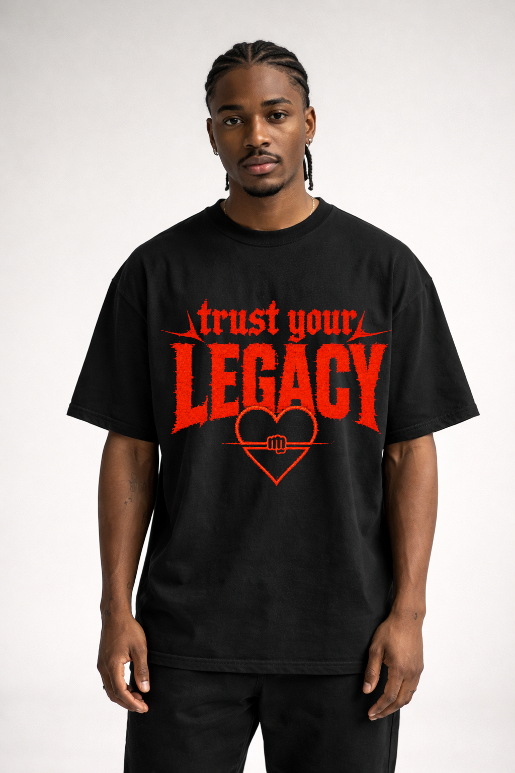 TRUST YOUR LEGACY - OVERSIZED SHIRT
