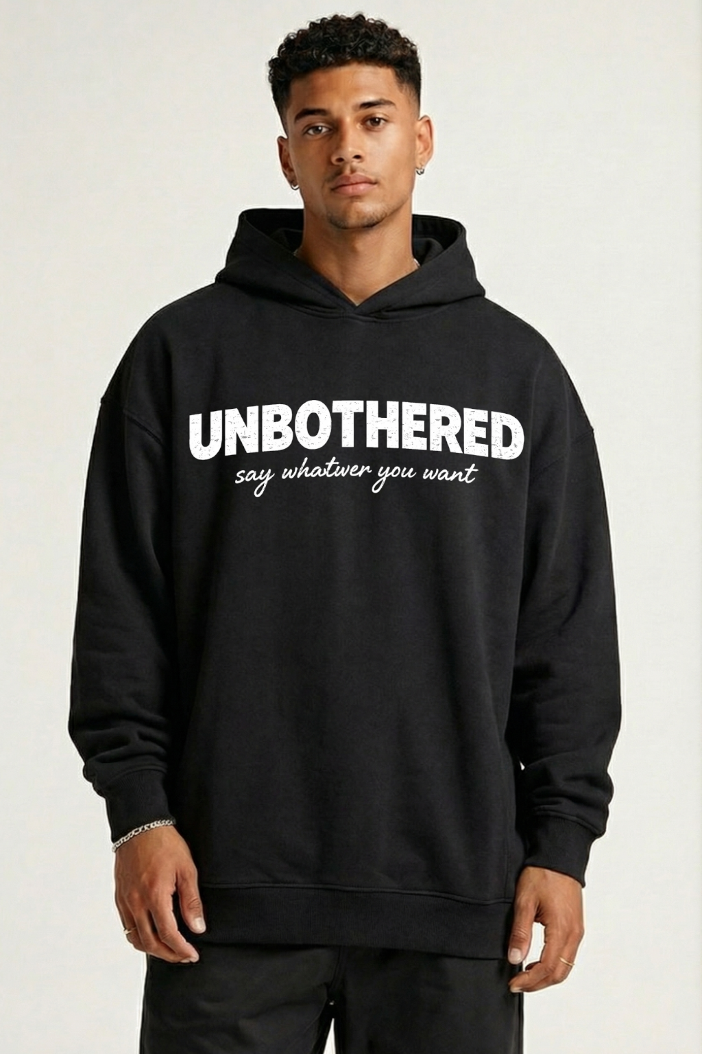 UNBOTHERED - OVERSIZED HOODIE
