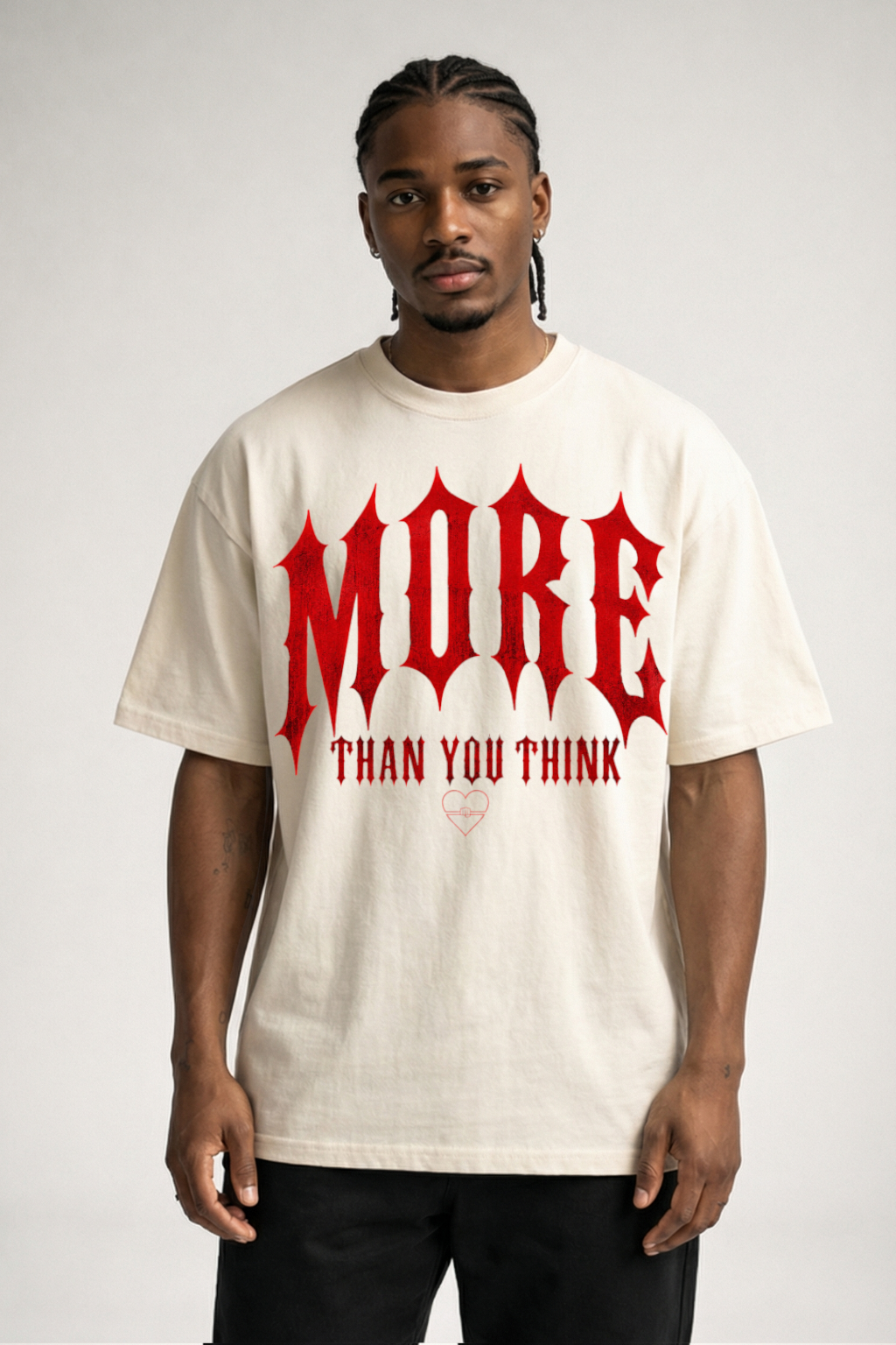 MORE THAN YOU THINK - OVERSIZED SHIRT